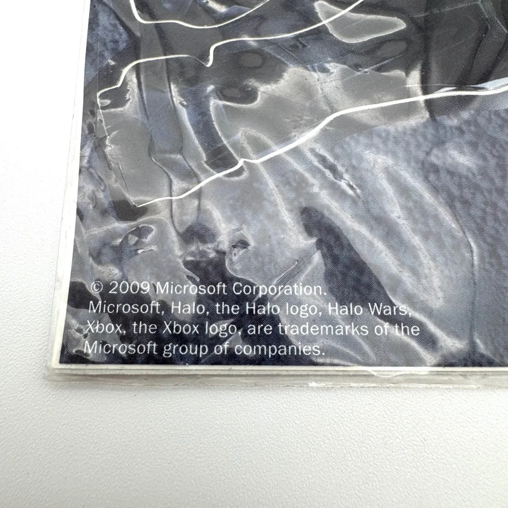 Halo Wars Wall Graffix Removable Skins 2009 Spartan Elite Decals Sealed